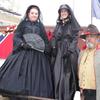 Jean and Lyn in Veterans Day Parade, Austin, Texas